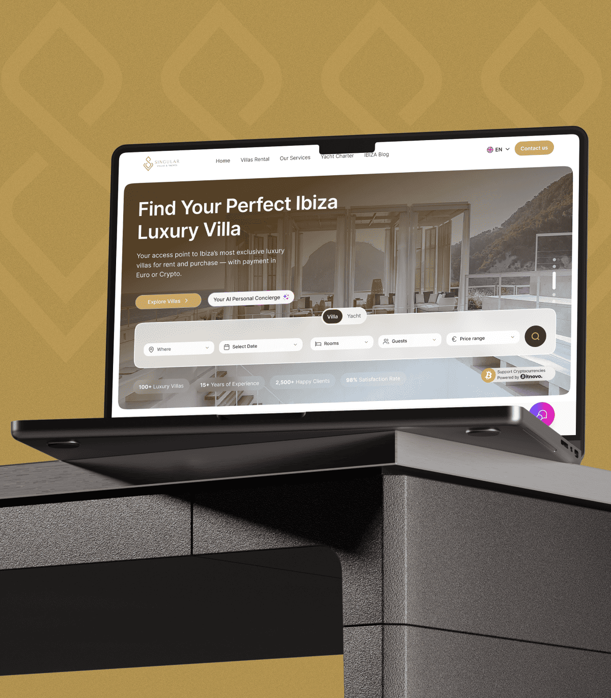 Discover and book the world's finest luxury villas with ease