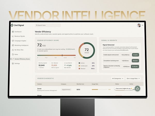 Tracks vendor spend and uncovers software cost savings.