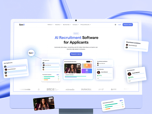 Accelerates hiring with AI-powered candidate matching and scoring.