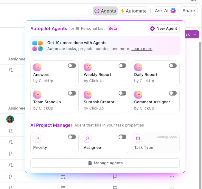 Automation & Agents
