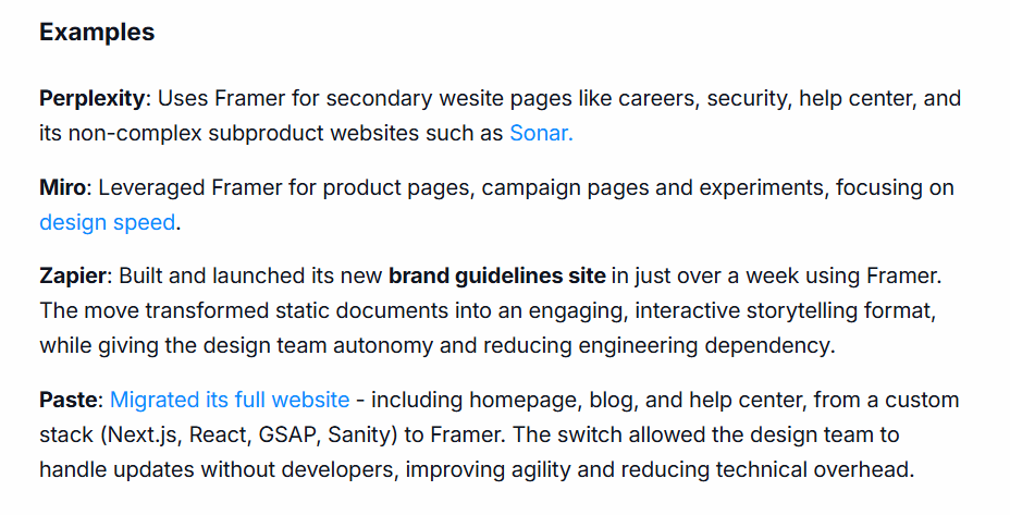 Webflow: Industries & Use Cases 