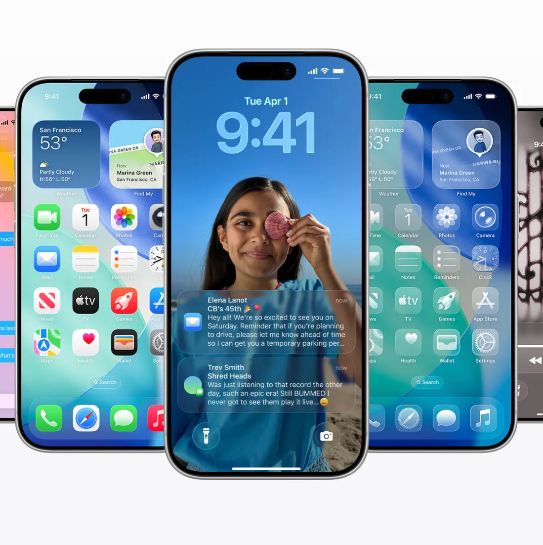 Apple iOS 26 Liquid Glass