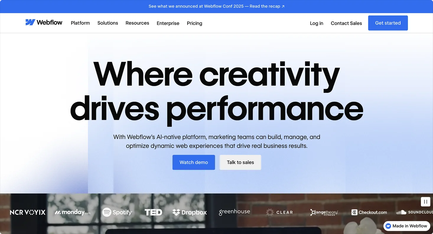 Screenshot the Framer profile section: 500k+ MAU, $50M ARR, profitability 2025, $2B valuation-