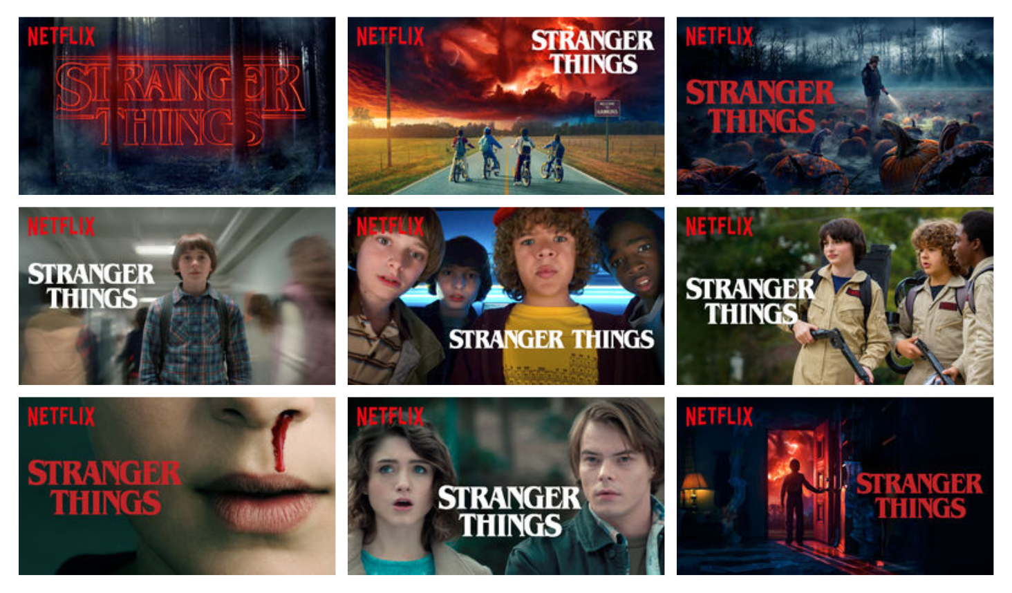 Netflix — personalized thumbnails